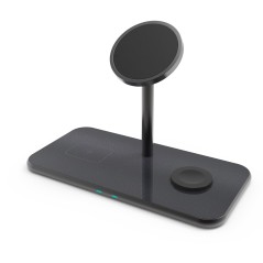 eSTUFF 3in1 Magnetic Wireless Charger - Fast, Efficient, & Universal Charging (ES638210)